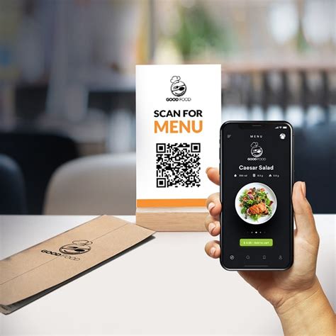 restaurant contactless digital menu